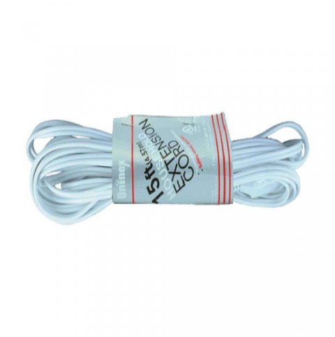 AC15UL | 15 Foot Indoor Extension Cord (White Color)
