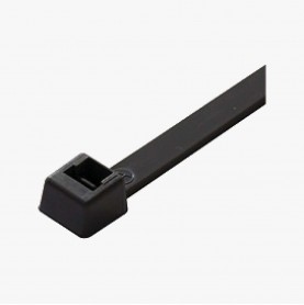 CT-8/B | 8” black cable tie, 100pc/bag, 50 lbs Tensile Strength, 4.8*200mm