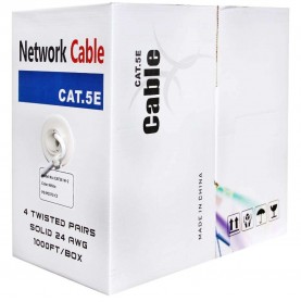 Cat6 White or Blue CCA Cable 1000FT CAT6-W-2 CAT6-BLUE-2