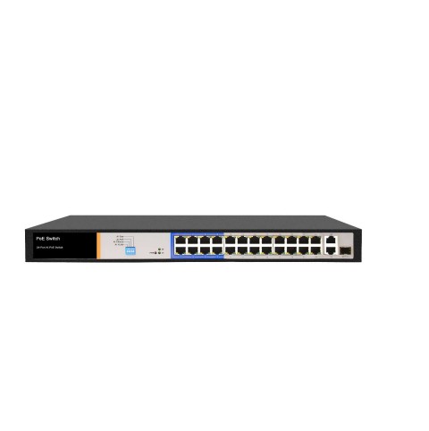 Networking Accessory : 24 Port 10/100Mbps PoE Switch AI6024 POE-2402G