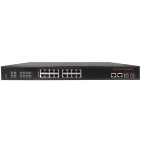 POE SWITCH 18Ports WITH 16POE C-POE-SW1602G-AT