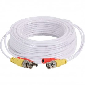 ST-AK050WHD | HD Grade 50′ Pre-made Siamese Coaxial BNC Cable, White