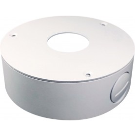 Round Outdoor Junction Box for 3 Screw Base Security Cameras Bracket UJB155-G
