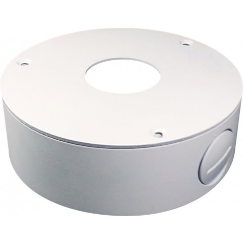 Round Outdoor Junction Box for 3 Screw Base Security Cameras Bracket UJB155-G