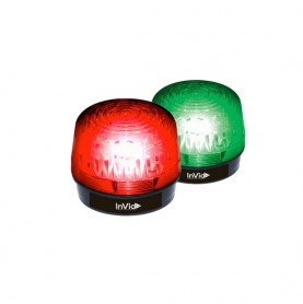 INVID-SIREN54KIT: LED Strobe Light with 54 LEDs & Programmable Siren
