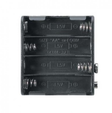 12 Volt 8 Cell AA Battery Holder with Snaps