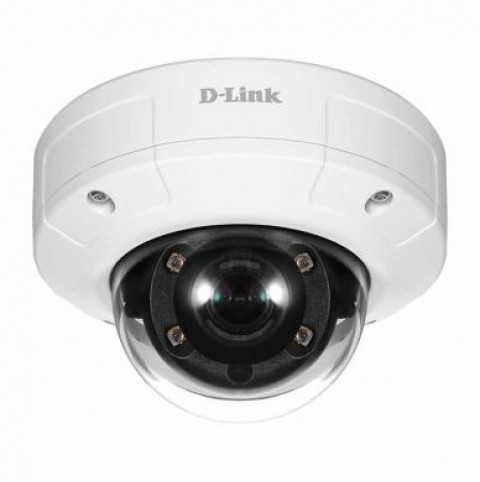 D-Link Vigilance 2MP Full HD 65' IR Outdoor Vandalproof PoE Dome Camera