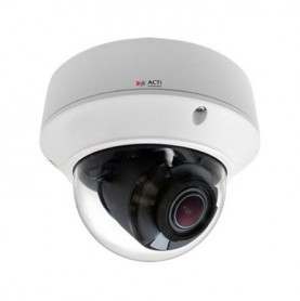 ACTi 4MP 130' IR WDR IP 4.3x Zoom Dome Security Camera