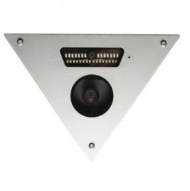 Professional Grade HD-TVI CVBS Corner Mount Camera - 1080p, 40' IR, Wide Angle