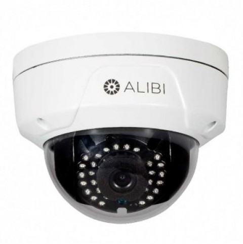 Alibi Witness 2.1 Megapixel 65' IR Vandalproof WDR Outdoor Dome IP Security Camera