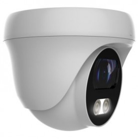 Alibi Vigilant Flex 8MP 80 ft. White Light HD-TVI/AHD/CVI/CVBS Fixed Turret Camera w/Built-in Audio