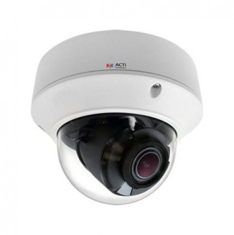 ACTi 2MP 130' IR WDR IP 4.3x Zoom Dome Security Camera