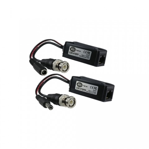 2 Pack Video Transmitter & Receiver with 4 inch Extension Cord 
