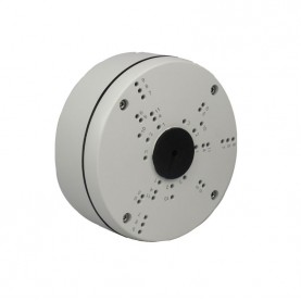 Junction Box with Threaded Top for Large Bullet and Turret Security Cameras 
