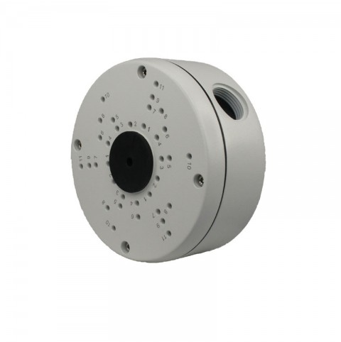 Junction Box for Small Bullet and Dome Medallion Security Cameras
