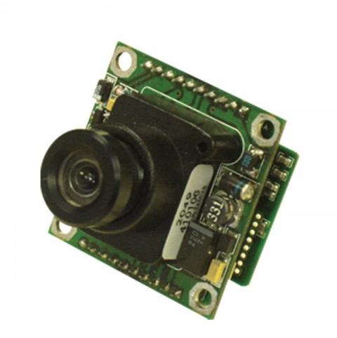 High Res. Color CCTV Security Board Camera with 3.7mm Pinhole Lens