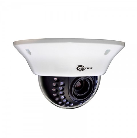 960H Anti-Vandal Outdoor Dome Camera with SMART IR Fixed Lens