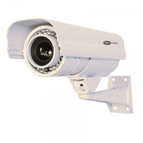 License Plate Capture (LPR) 700+ TV Line Outdoor Bullet Camera with 5-50mm IR Varifocal Lens
