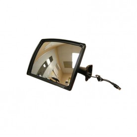 Rectangular Safety Mirror Hidden Camera with 3.6mm Fixed Lens