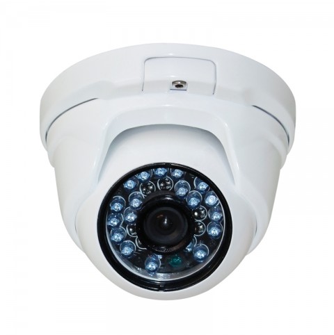 IP 1080P IR Outdoor Turret Dome with 3.6mm Fixed HD Lens