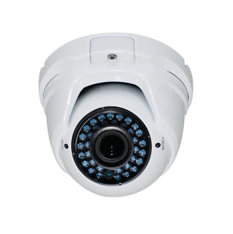 IP 1080P Outdoor Varifocal IR Dome with 2.8~12mm HD Lens plus POE