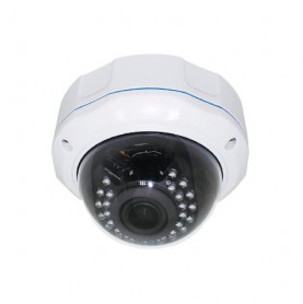 IP 720P Outdoor Vandal-proof Dome with IR and Varifocal HD Lens