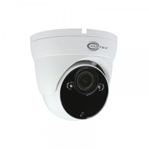 2MP AHD TVI 4-in-1 Outdoor IR Turret Security Camera with 2.8-12mm Varifocal Lens