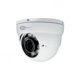 EX-SDI Security Camera Turret Dome with Varifocal Lens and Dragonfire® IR