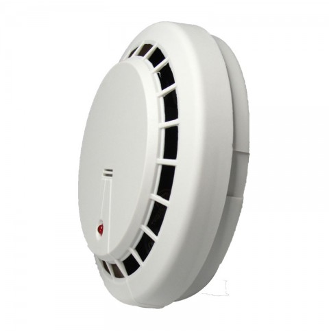 Hybrid AHD and Analog Smoke Detector Covert Camera with 4.3mm Pin Hole Lens