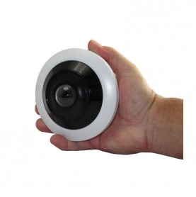 Medallion 5MP IP Outdoor Fisheye Network Camera with 360° panoramic view, PoE Power and audio