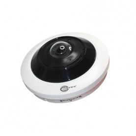 Medallion 5MP IP Outdoor Fisheye Network Camera with 360° panoramic view, PoE Power and audio