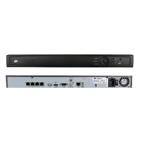 4 Channel Dual Stream Plug & Play H.264 HD-TVI DVR/NVR