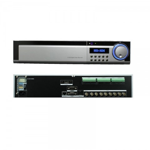 8 Channel 1080p HDSDI IP Camera Compatible DVR | NVR