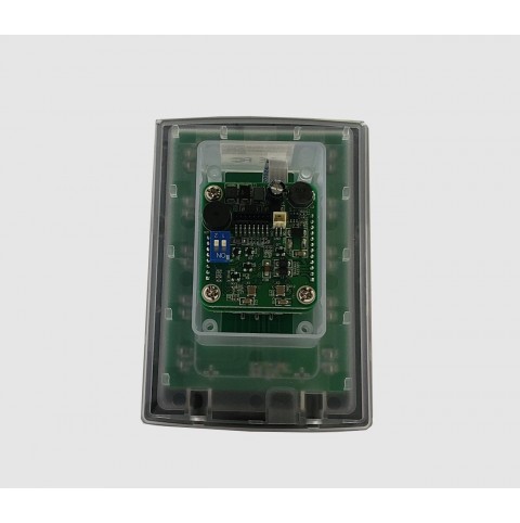 Touch-less Access Control Reader This outdoor/indoor access control reader uses QR Code technology to provides a contact-less solution. Ideal for applications where mitigating the spread of germs is required.