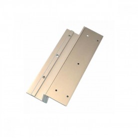 This aluminum bracket set is designed for use with ECL-ACC300 maglocks.