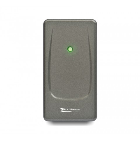 ECL-ACC91W This outdoor access control reader can be used in network mode and supports access via proximity cards. Can be managed via Eclipse access control client software or our ECL-ACC1000 Network Control Panel.