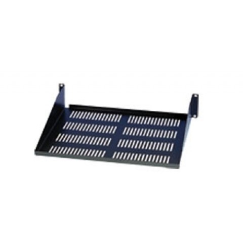 The ECL-RK630 provides a vented shelf space. Made of black painted steel to match the ECL-RK600 rack frame.