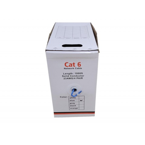 CAT6E CCA 1000' PULL BOX WHITE