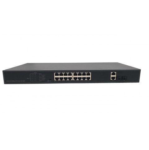 ESG-POE16EX 16ch Extended Distance PoE Network Switch