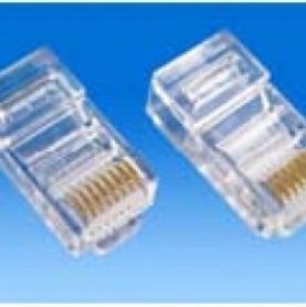 ECL-CRJ45 RJ45 Jacks for Cat6 network cables, bag of 100