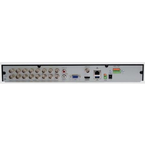ESG-FUSION16A 16 Channel Hybrid Professional Surveillance DVR This hybrid surveillance is capable of recording IP, AHD, TVI, and analog video formats.
