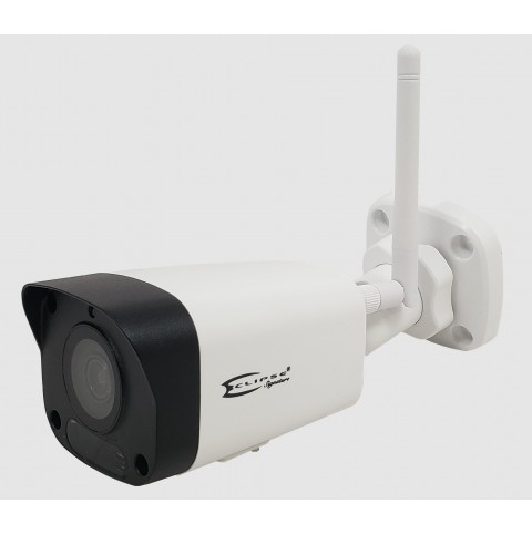 4 Megapixel HD Wi-Fi enabled Network Camera This compact Wi-Fi enabled camera is designed for indoor or outdoor use. Built-in IR illumination for up to 98ft.