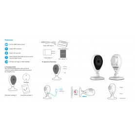 ECL-IPCW2 S4F High Definition Wireless Smarthome IP Camera