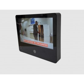 This 10.1" public view monitor is designed for commercial applications. With its built-in 1080p camera and high-resolution display, the PVM10 is capable of providing theft-deterrent surveillance, along with digital advertisement functionality.