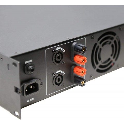 2xInputs 2-Zone 4Ω / 8Ω / 70V 2X300W Bridged Power Amplifier