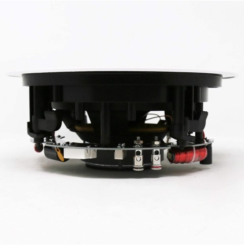 8” Ceiling Speakers with Magnetic Grill 8Ω 70V switch Water-Resistant
