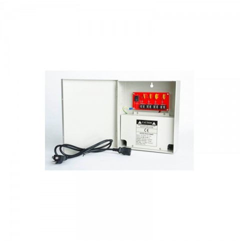 12V DC 10 Amps 4 PTC OUTPUT CCTV DISTRIBUTED POWER SUPPLY