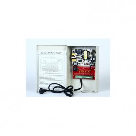 12VDC 4Amps 8 PTC OUTPUT CCTV DISTRIBUTED POWER SUPPLY