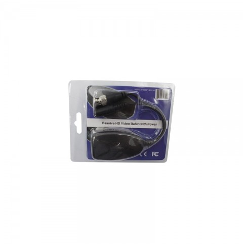 Passive HD Video Balun with Power (4MP)