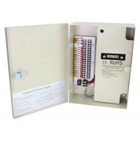 18 Port 25 Amp Power Distribution Box - SCW-PX-18P25A